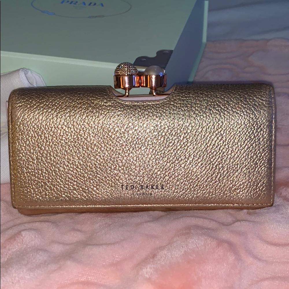 Ted Baker London Wallet Gold